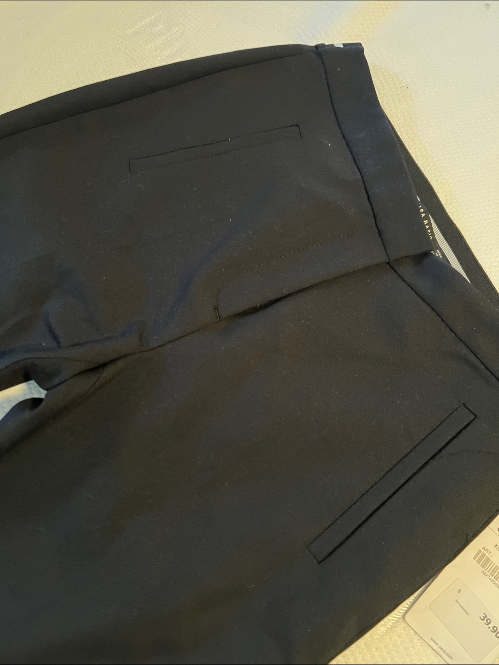 Zara Black Tailored Dress Pants - Picture 3 of 10